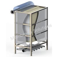 Membrane bioreactor MSMBR-S seriesfor wastewater treatmentmodularsingle-reaction