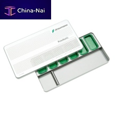 Dental instrument sterilization cassette 040.185stainless steelperforated