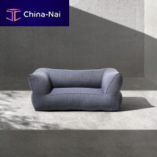 Contemporary sofa PUFFONE gardenfabricgray