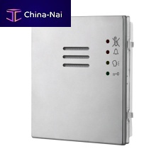 Matte finished stainless steel intercom module 4304-0mirror finished stainless steelanodized aluminumnon-residential