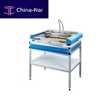 Silk-screen gluing device AXsemi-automatic