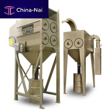 Cartridge dust collector CDFreverse air cleaningmodularabrasive