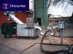 Sewage sludge screener ROTAMAT® Ro3screwdrumfor wastewater