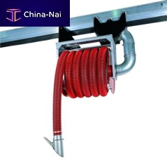 Car exhaust extraction system for workshopsgarageon sliding rail
