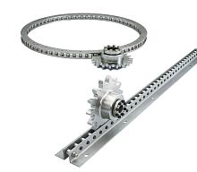 Straight-toothed rack and pinion PDU seriesprecisionlinearfor industrial applications