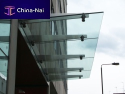 Window canopy for doormetalglass
