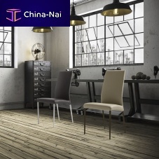 Contemporary chair BONDindoorfabricsynthetic leather