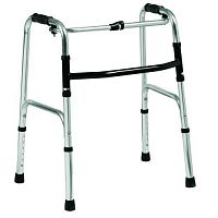 Height-adjustable mobility walker SK 517folding