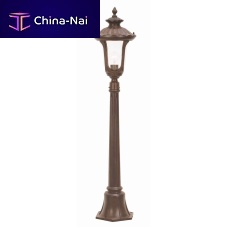 Urban bollard light CHICAGOtraditionalsteelblown glass