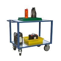 Metal workbench for workshopsmobileheavy-duty