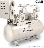Medical vacuum pump 2-10 hp NFP 99 | QVMS dentalrotary vane