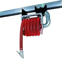 Car exhaust extraction system for workshopsgarageon sliding rail