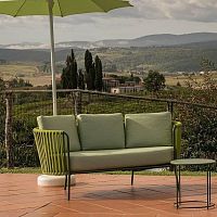 Contemporary sofa VAL D�ORCIA LIFEoutdoorfabricgreen