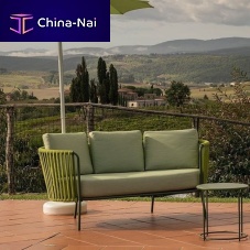 Contemporary sofa VAL D�ORCIA LIFEoutdoorfabricgreen