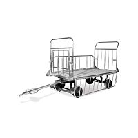 Runway baggage cart FILIPINAS4-wheelopenstainless steel