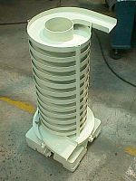 Bucket elevator for the food industry for the pharmaceutical industryfor bulk materialsfor food products