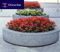 Concrete planter roundcontemporaryfor public space