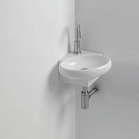 Wall-mounted hand basin YOTTA cornerceramic