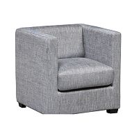 Contemporary armchair PORTILLOfabricgray