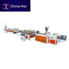 Sheet extrusion line SJSZ 80/156for wall panelsfor thermoplasticsfor PVC