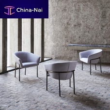 Contemporary chair METROindoorfabricleather
