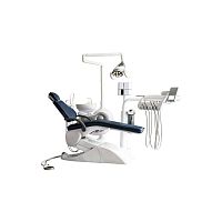 Dental unit with electric chair AYD-M2with adjustable headrestwith hygiene systemwith delivery system