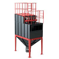 Cartridge dust collector PKFpulse-jet backflowmodularfor welding fumes