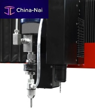 Electric drilling unit for water-jet cutting machines