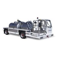 Self-propelled lavatory truck for airport