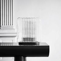 Table lamp LARIglassindustrial designcorded
