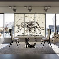 Wall-mounted decorative panel JAGUARcoverbacklitLED