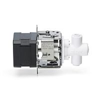 Piston pump for chemicalsstepper motor-drivenself-priming