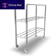 Handling cart stainless steelshelffor cheese