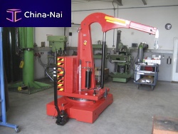 Lifting jib crane HB1000GSFaPo360� rotatingtelescopicmanual