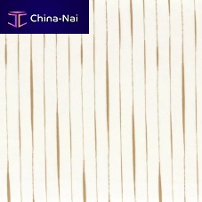 Striped sheer curtain fabric CRISTALLIN iridescentcottonpolyester