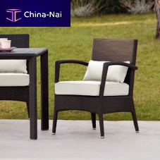 Contemporary armchair AMBERESfabricsynthetic fiberwith removable cushion