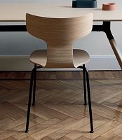 Contemporary chair FEDRAindoorfabricmolded plywood