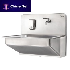1-station surgical sink stainless steelelbow-operated