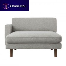 Contemporary chaise longue HIROSHIMA 4375-36fabricbeechoak