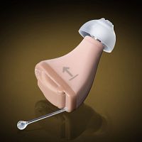 CIC hearing aid UP-6S42remote-controlledwaterproofbeige