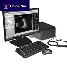 On-platform, tabletop ultrasound system SW-2100for ophthalmic ultrasound imagingB/W
