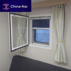 Roller window covering STOPLITEblackoutfabricaluminium
