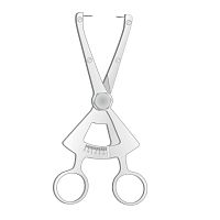 Dental calipers 06-28-005dial
