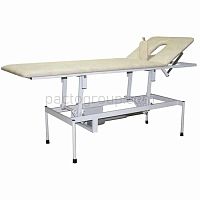 Mechanical massage table ��Rwith adjustable height backrest2-section