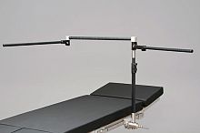 L-hape anesthesia screen 10-313 seriesoperating table-mounted
