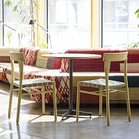 Contemporary chair Remoindooroakbeech