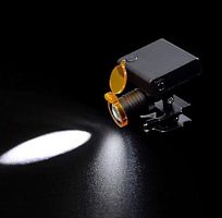 Dental headlight LEDwith rechargeable batteryfor binocular loupes
