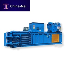 Horizontal baling press top-loadingfor cardboardfor paper