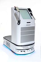 Hospital automated guided vehicle QC Bot