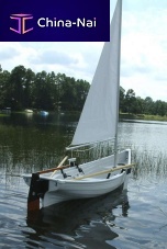Classic open sailing/rowing boat HERITAGE